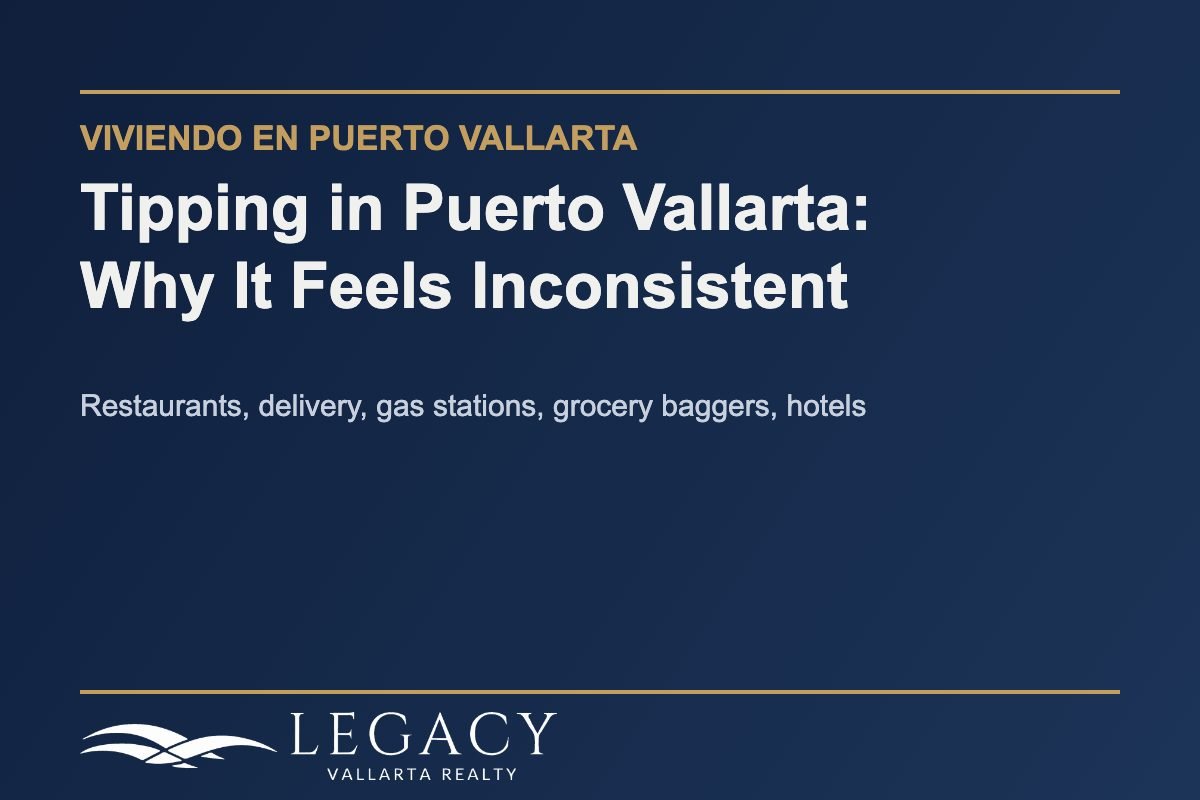 Tipping in Puerto Vallarta guide - restaurants, delivery, gas stations, grocery baggers