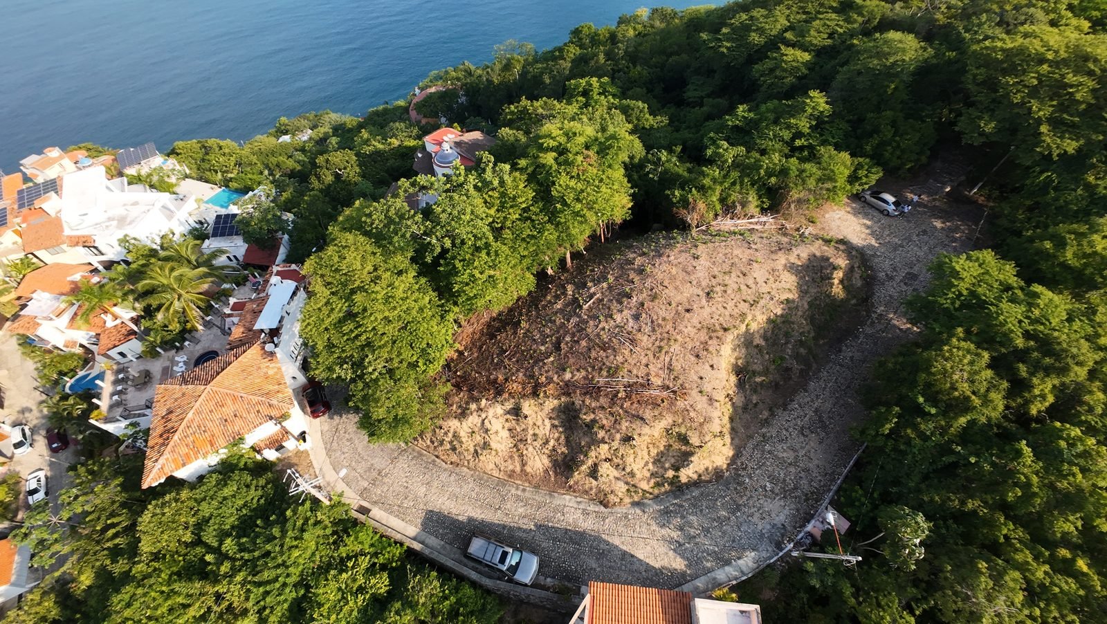 Lot 78 Lomas de Mismaloya cleared homesite view 2