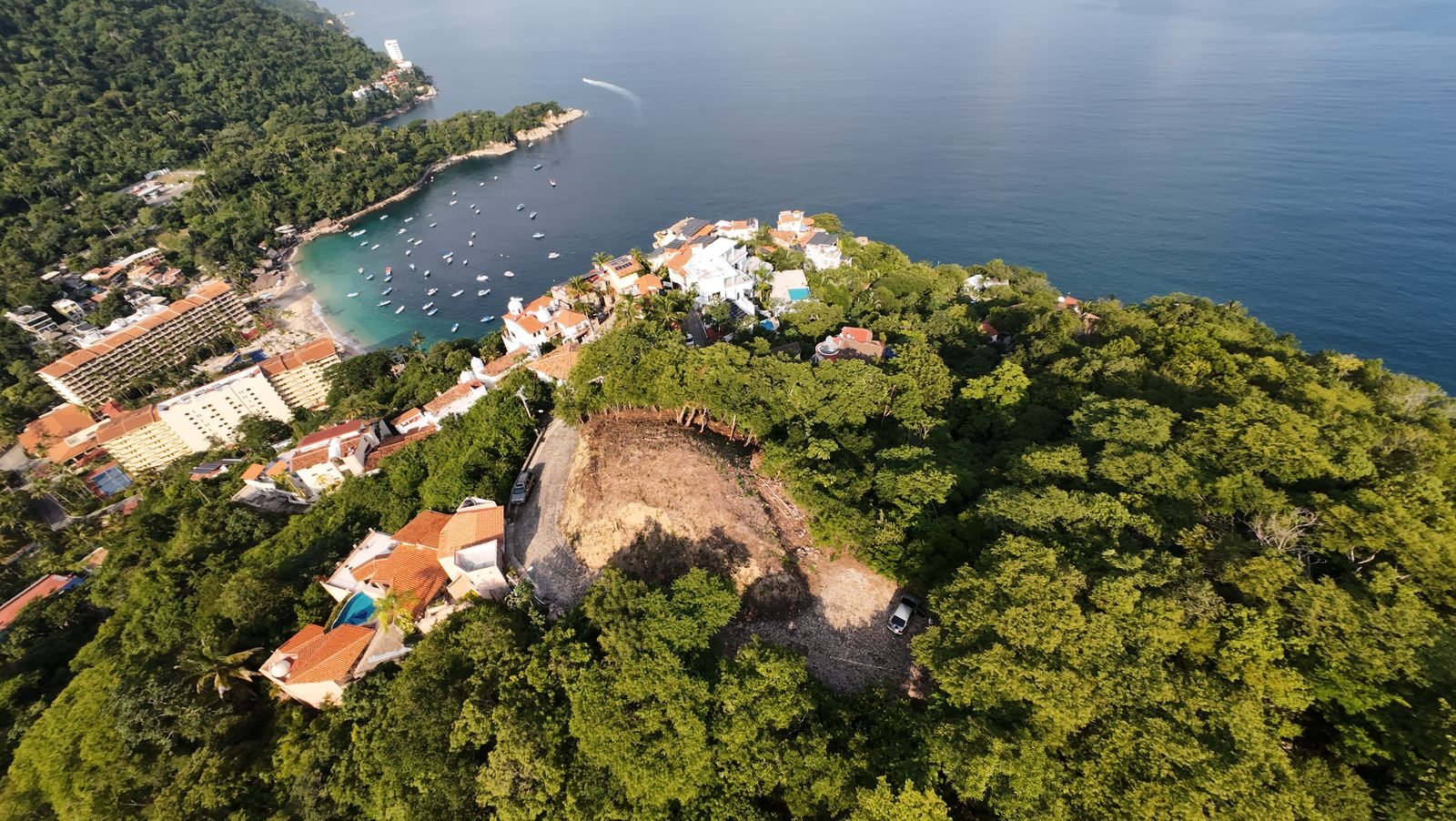 Lot 78 Lomas de Mismaloya cleared homesite view 4