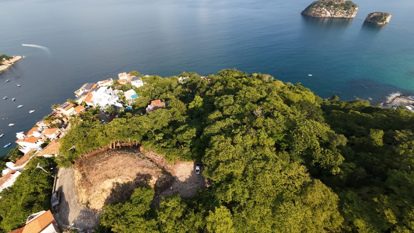 Lot 78 Lomas de Mismaloya cleared homesite view 5