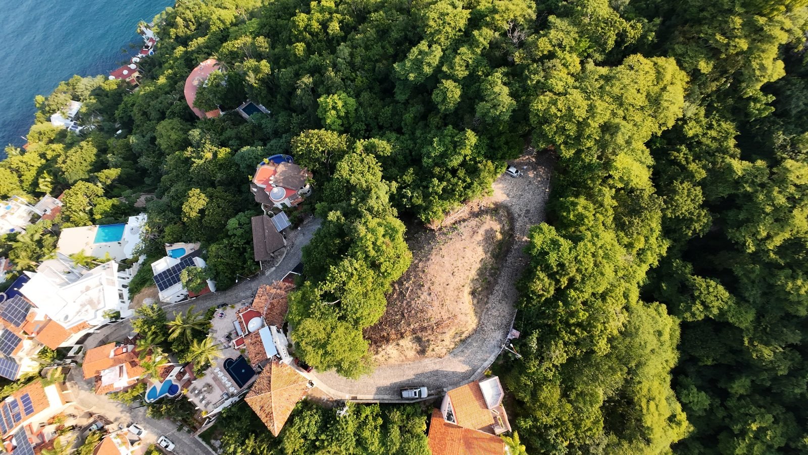 Lot 78 Lomas de Mismaloya cleared homesite view 6